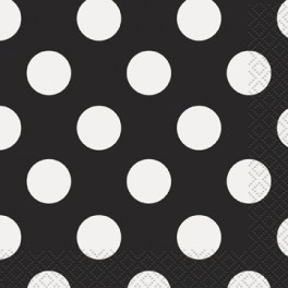 16 BLACK DOTS BEV NAPS