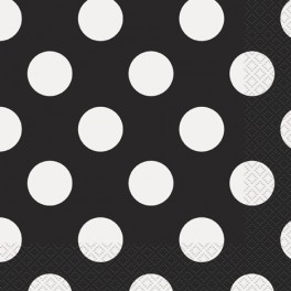 16 BLACK DOTS LUNCH NAPS
