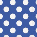 16 ROYAL BLUE DOTS BEV NAPS
