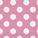 16 HOT PINK DOTS BEV NAPS