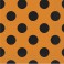 16 ORNG/BLCK DOTS LUNCH NAP