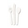 24 ASST CUTLERY-WHITE (PZ)