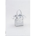MINI GIFTBG BLN WT- SILVER