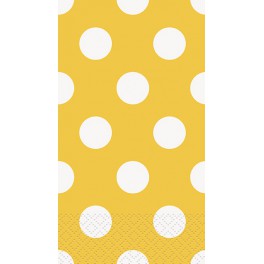40 YELLOW DOT GUEST NAPS  PZ