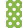 40 LIME GRN DOT GUEST NAPS PZ