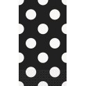 40 BLACK DOT GUEST NAPS  PZ