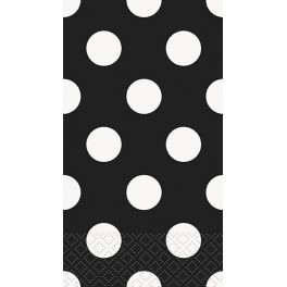 40 BLACK DOT GUEST NAPS  PZ