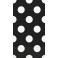 40 BLACK DOT GUEST NAPS  PZ