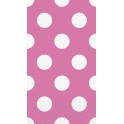 40 HOT PINK DOT GUEST NAPS  PZ