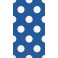 40 RYL BLUE DOT GUEST NAPS PZ