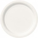 20 BRIGHT WHITE 7'' PLATES