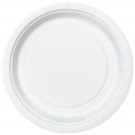 20 BRIGHT WHITE 9'' PLATES