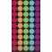 24 RETRO DOTS GUEST NAPS (PZ)