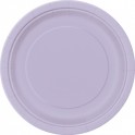 8 LAVENDER 7'' PLATES
