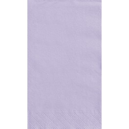 20 LAVENDER GUEST NAPKINS