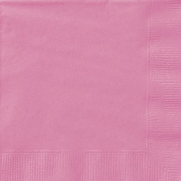 20 HOT PINK LUNCH NAPKINS