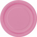 8 HOT PINK 9'' PLATES