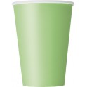 10 LIME GREEN 12 OZ CUPS