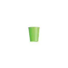 14 LIME GREEN 9 OZ. CUPS