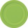 16 LIME GREEN 9" PLATES