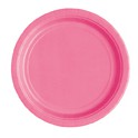 20 HOT PINK 7'' PLATES