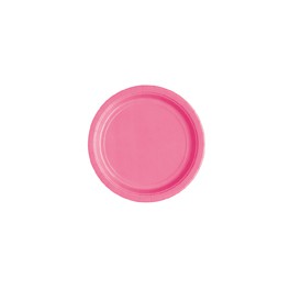 20 HOT PINK 7'' PLATES