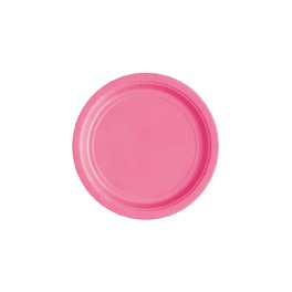 20 HOT PINK 9'' PLATES