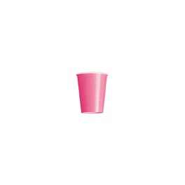 14 HOT PINK 9 OZ. CUPS