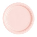 20 PASTEL PINK 7'' PLATES