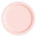 20 PASTEL PINK 9'' PLATES