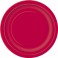 16 RUBY RED 9" PLATES