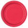 20 RUBY RED 9'' PLATES