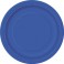 8 ROYAL BLUE 7'' PLATES