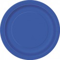 20 ROYAL BLUE 7'' PLATES
