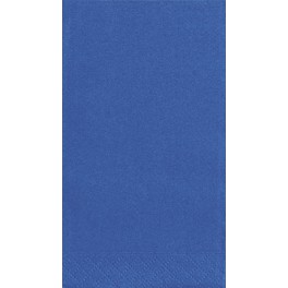 20 ROYAL BLUE GUEST NAPKINS