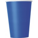 10 ROYAL BLUE 12 OZ CUPS