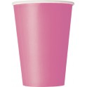 10 HOT PINK 12 OZ CUPS
