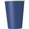 10 NAVY BLUE 12 OZ CUPS