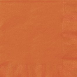 40 PUMPKN ORANGE BEV NAPS (PZ)