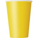 10 SUNFLOWER YELLOW 12 OZ CUPS