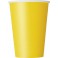 10 SUNFLOWER YELLOW 12 OZ CUPS