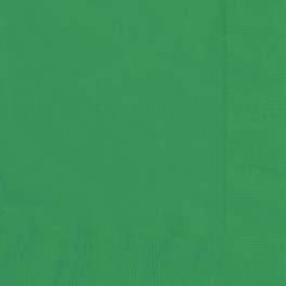 20 EMERALD GREEN BEV NAPKINS