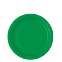 20 EMERALD GREEN 7" PLATES