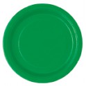 20 EMERALD GREEN 9" PLATES