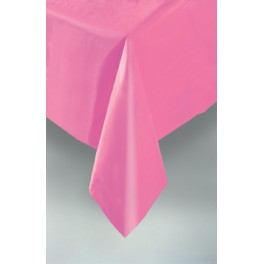 HOT PINK TABLECOVER 54X108 IN
