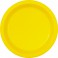 6 10" PLSTC PLTES SUNFLR YELLW