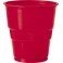 12 9 OZ PLASTIC CUPS-RUBY RED
