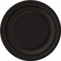 20 MIDNIGHT BLACK 7'' PLATES