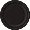 20 MIDNIGHT BLACK 9'' PLATES