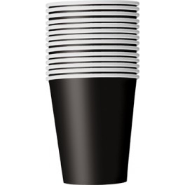 14 MIDNIGHT BLACK 9 OZ. CUPS